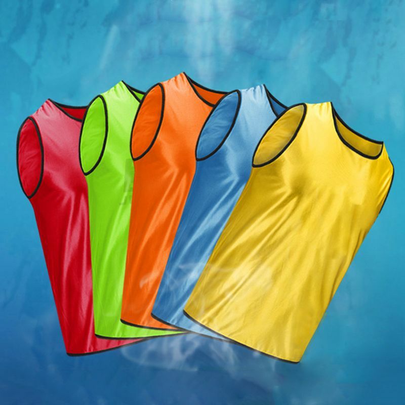 Mouwloze Voetbal Training Team Vest Voetbal Jerseys Sport Shirts Volwassenen Ademend Voor Mannen Vrouwen Basketbal Groepering