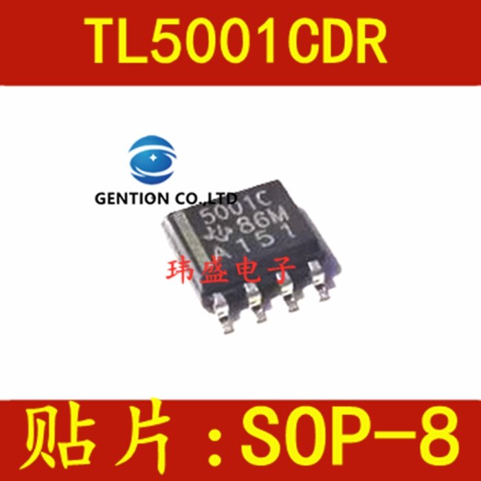 10PCS TL5001CDR ตัวอักษร5001C Controller SOP-8ในสต็อก100% ใหม่และต้นฉบับ