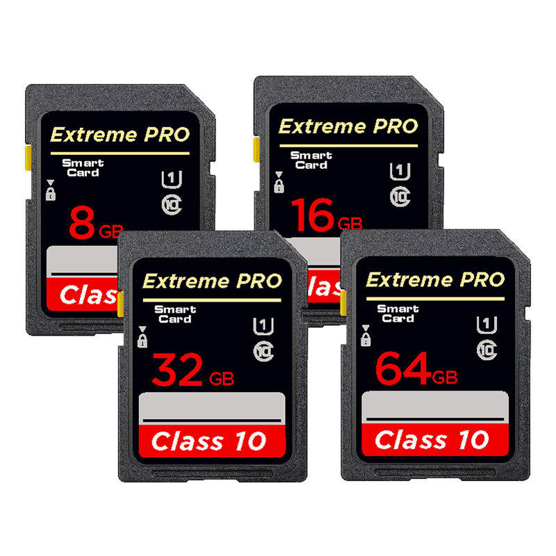 Tarjeta de memoria SD Original para cámara, lectura de alta velocidad, 16gb, 32GB, 64gb, 256GB, 128GB, nueva