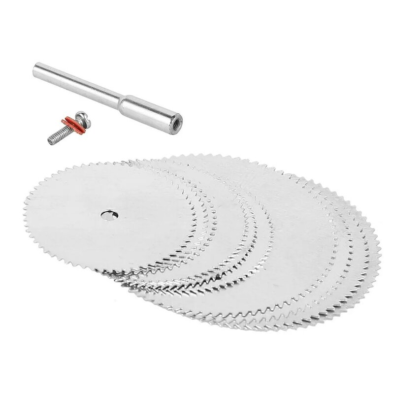 11Pcs Mini Cirkelzaag Blade Rvs Slijpen Snijden Disc Voor Dre-Mel Metal Cutter Rotary Tool Hout slijpschijven Powe