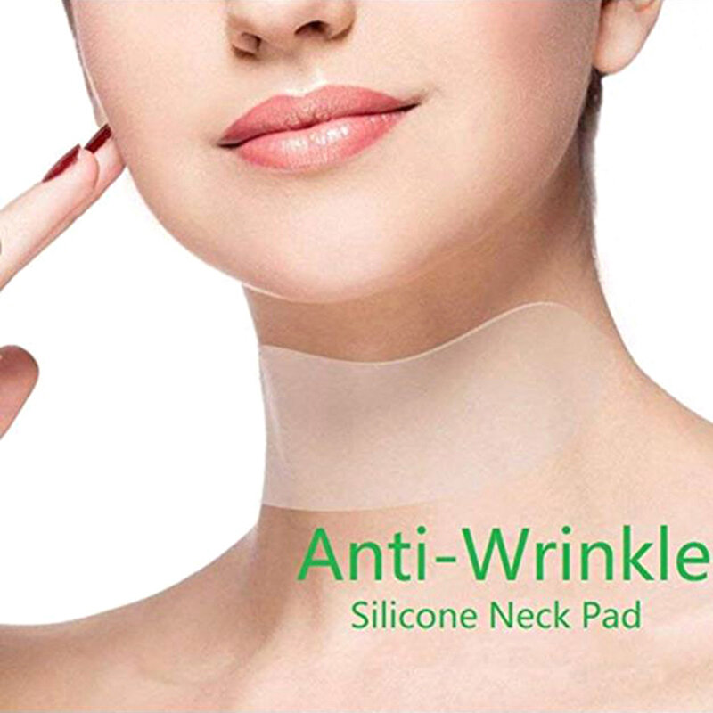 Almohadilla de silicona antiarrugas para el cuidado de la piel, almohadilla para estiramiento facial, pecho y cuello, reutilizable, 1/5/16 Uds.