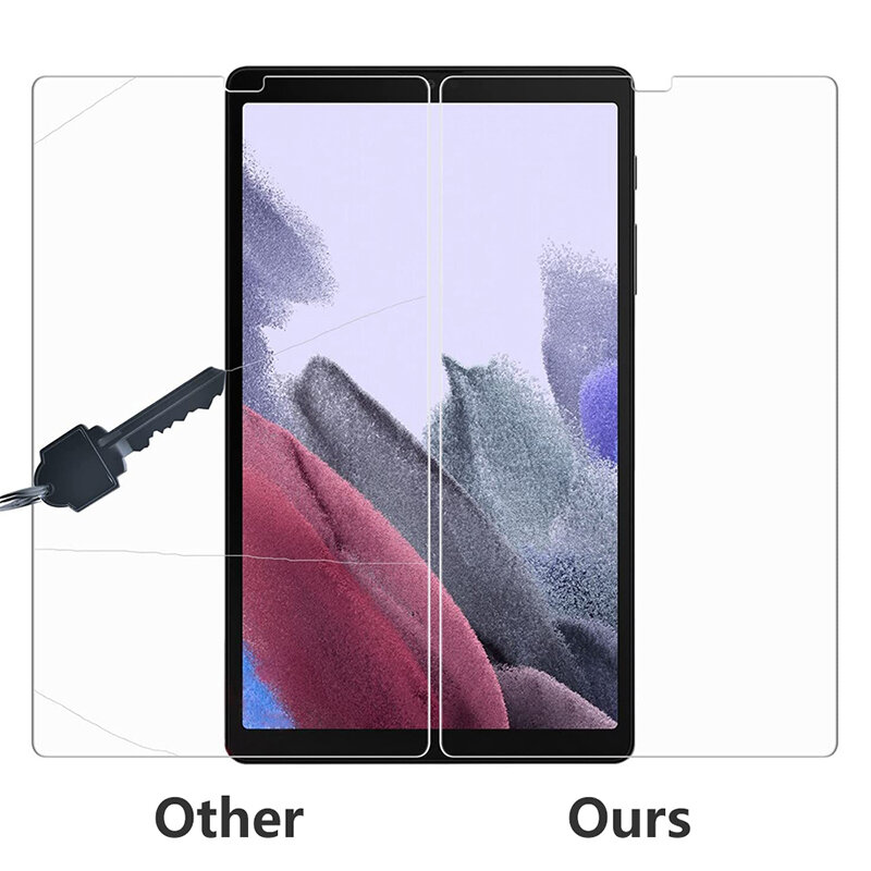 9H กระจกนิรภัยสำหรับ Samsung Galaxy Tab S7 FE SM-T730 SM-T736B 2021แท็บเล็ตป้องกันหน้าจอสำหรับ T730 12.4นิ้วป้องกันฟิล์ม