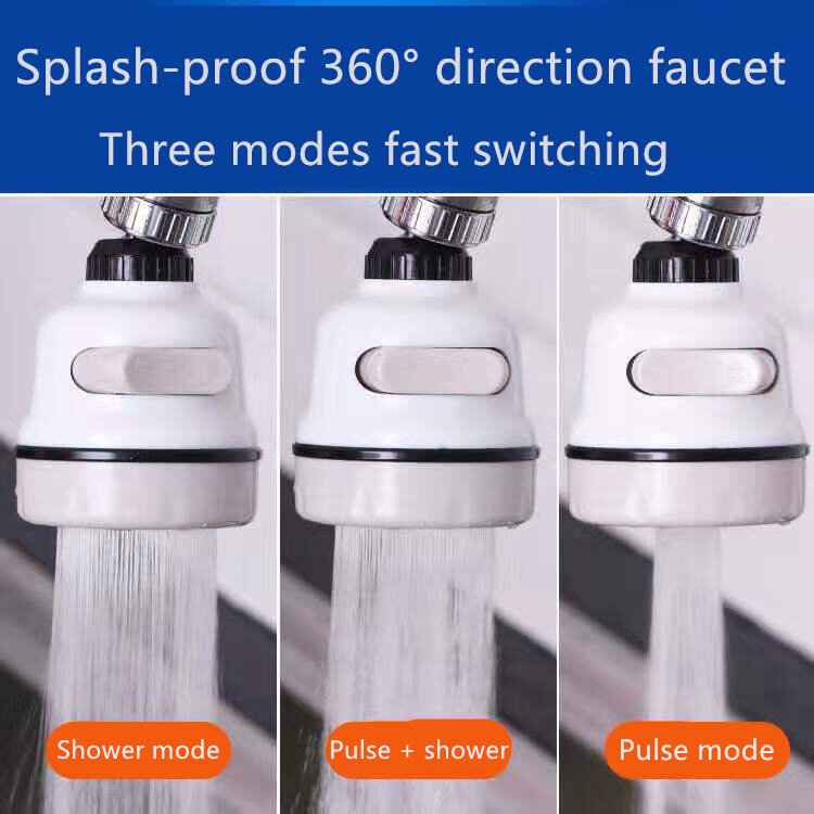 Faucet bubbler splash head filter household tap water booster shower kitchen water filter nozzle water saving universal