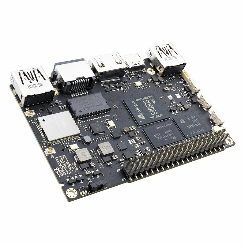 Khadas vim3l sbc: amlogic S905D3-N0N soc mit 1,2 Spitzen Leistung npu | 2GB 16GB Single Board Computer Entwickler Maker Board
