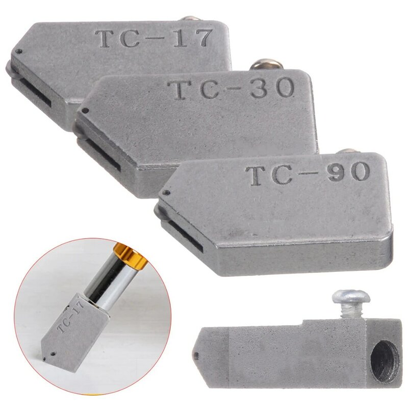Szkło cięcie proste urządzenia do cięcia płytek do cięcia akcesoria narzędziowe wymiana głowicy TC-17 TC-30 TC-10 TC-90