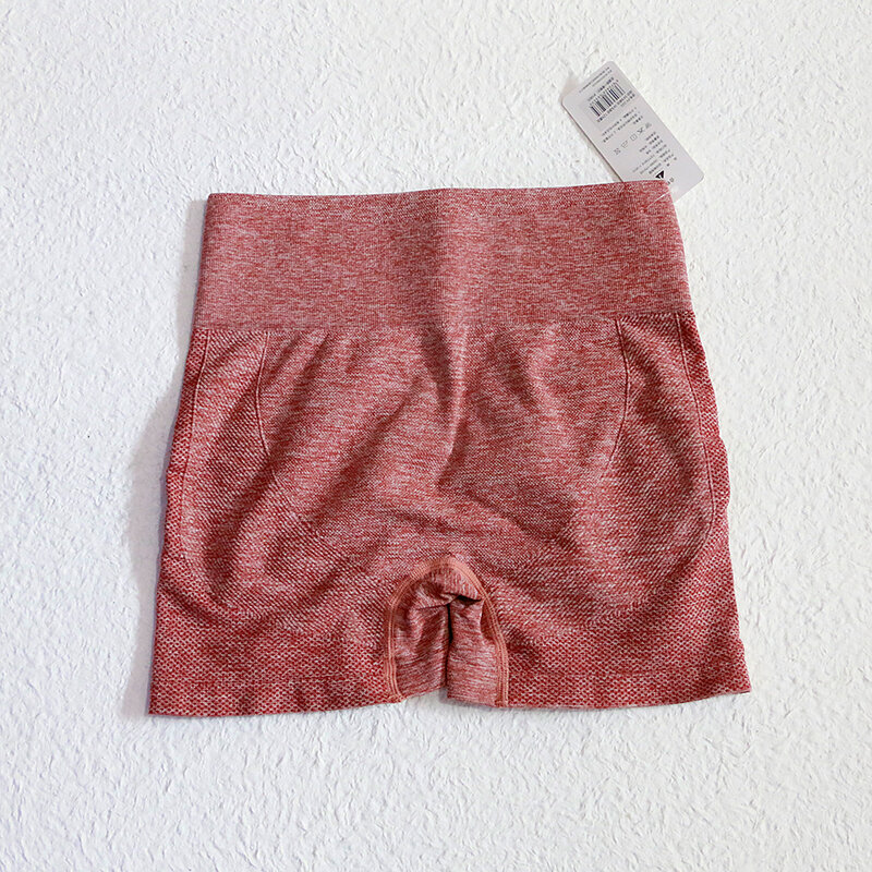 Pantalones cortos de LICRA sin costuras para mujer, mallas