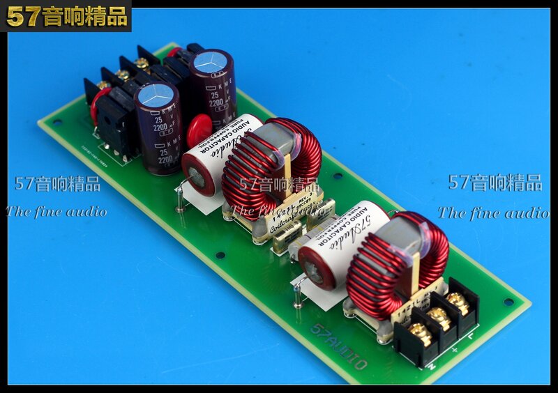 AC 110V 220V filtr zanurzony w oleju oczyszczający zasilanie i poprawiający jakość dźwięku oczyszczanie dźwięku