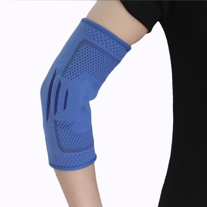 Elleboog Ondersteuning Gym Sport Elleboog Protector Pad Arm Mouw Guard Gym Veiligheid Siliconen