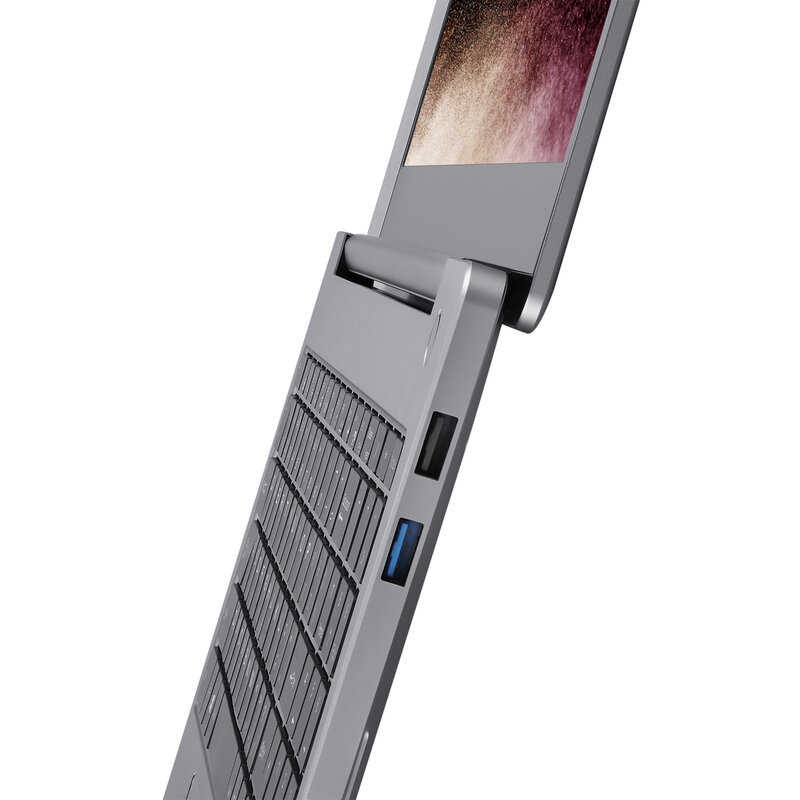 15.6นิ้ว AMD แล็ปท็อปโลหะ MAX RAM 64GB 3TB SSD Ultrabook โลหะคอมพิวเตอร์2.4G/5.0G บลูทูธ AMD Ryzen 5 4650U Windows 10 11