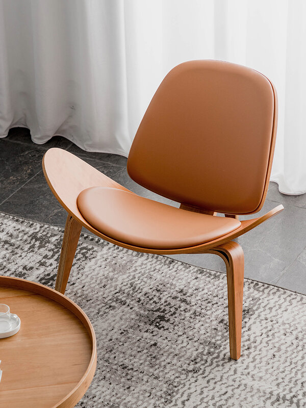 노르딕 홈 가구 저장소 Dedroom 나무 의자 현대 의자 거실 의자 가구 등 받침 레저 나무 로프트 의자