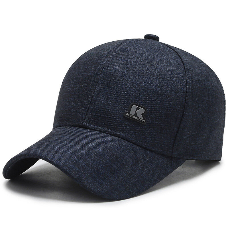 Chapéu de beisebol de baixo perfil ajustável de algodão liso masculino chapéu de pai clássico moda respirável esportes sol viseira chapéus
