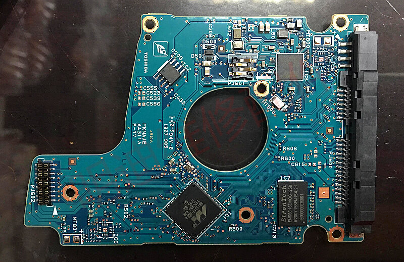 Toshibaハードディスク回路基板/ロジックボード/g4311a mq04abf100 mq04ab200