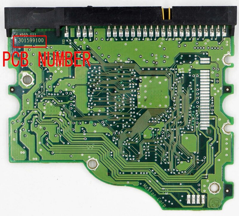 Maxtor เดสก์ท็อป IDE Hard Disk Circuit Board BOARD จำนวน: 301599100/ตัวควบคุมหลัก IC : 040111300 , 040110200 , 040111500