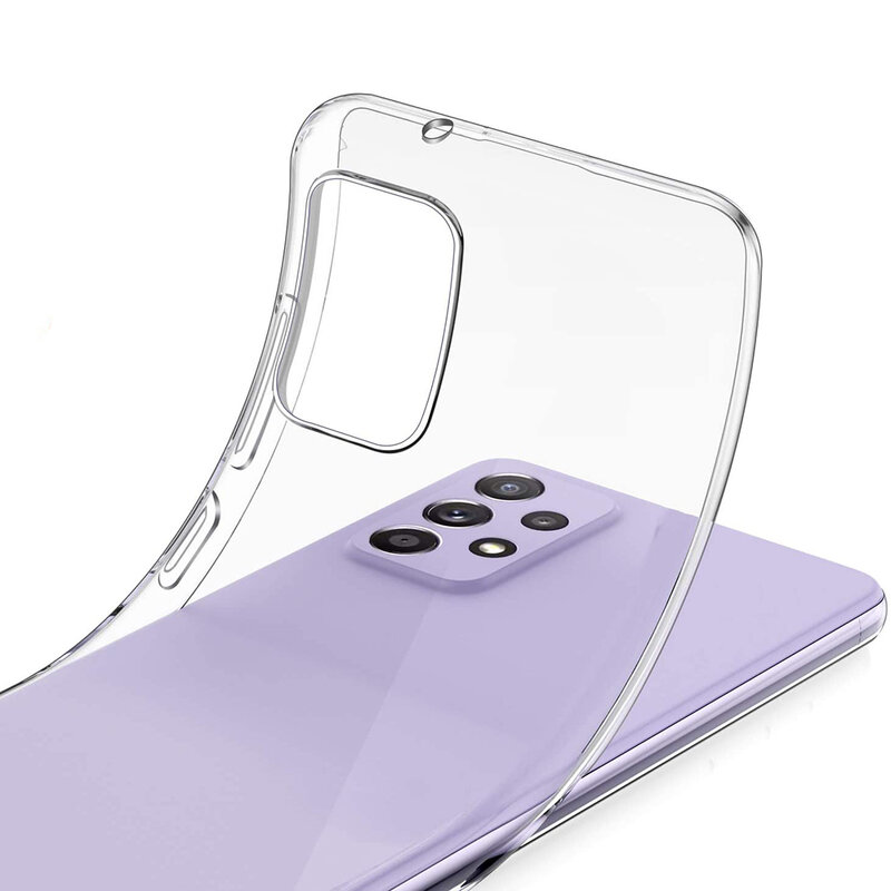 Прозрачный силиконовый мягкий чехол для телефона Samsung Galaxy A72 A52 A32 A22 A12 A71 A51 A41 A31 A70 A50 A30 A20 Ультратонкий чехол
