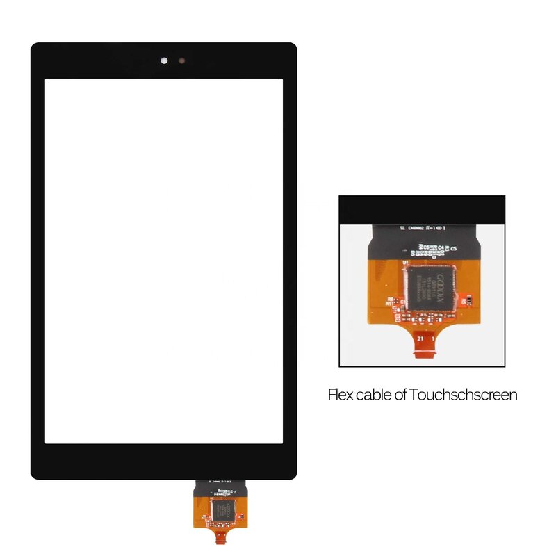 8.0"Touch For Amazon Fire HD 8 2020 10th Gen k72ll4 Touch Screen Digitizer For Amazon Fire HD8 2020 Touch Display Replacement