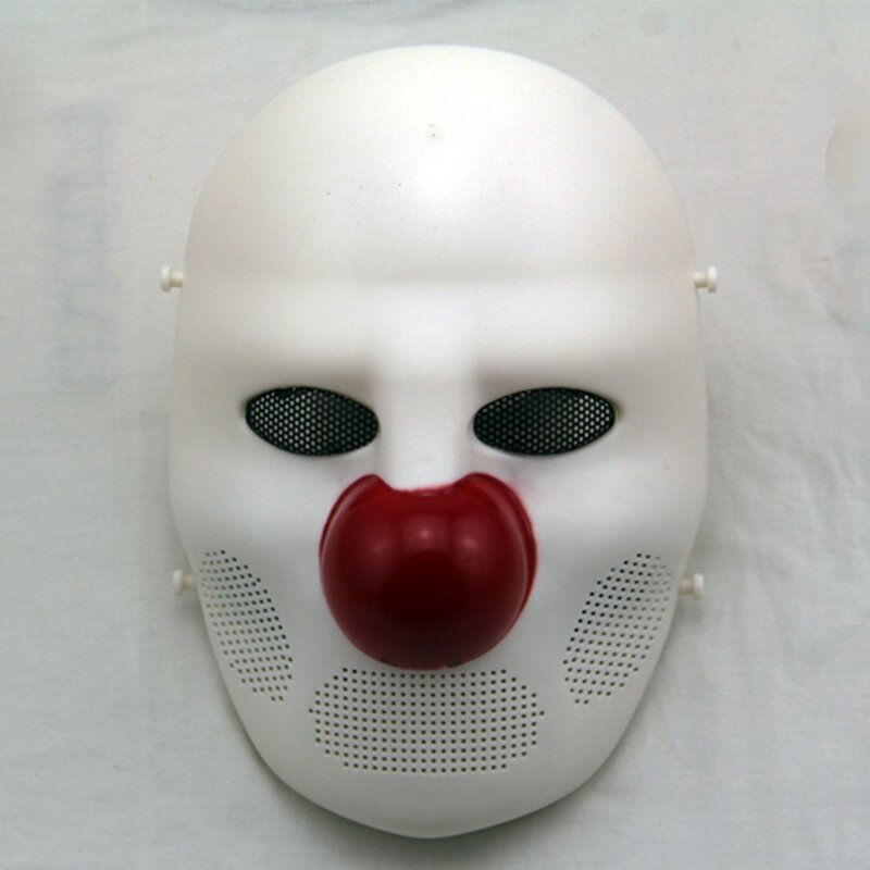 Тактическая Маска для пейнтбола с черепом Joker, Полнолицевая маска для страйкбола, военный костюм клоуна для военных игр, маскарада, косплея, Вечеринки На Хэллоуин