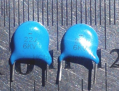 NEW Original 1pcs/lot High-voltage ceramic capacitors 6KV 6000V 22P 22J In Stock Wholesale one-stop distribution list