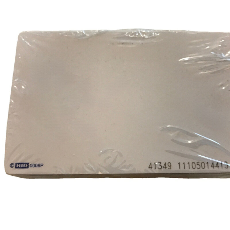 HID Corporation 1386 ISOProx II PVC Gloss Finish Bebilderbaren Proximity Access Karte Keine Slot Punch ISOCARD 125KHz 26Bit