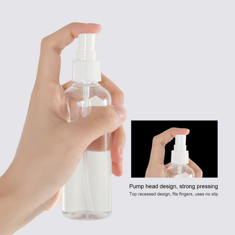 1Pcs Transparente Frascos De Spray Vazias 30ml/50ml/100ml Mini Plástico Recipientes Cosméticos Vazios Recarregáveis Frasco de Perfume Atomizador