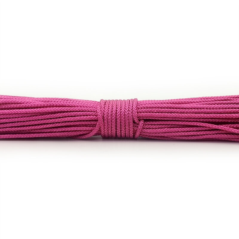 Hilo de nailon para pulsera, cordón de macramé con nudo chino, trenzada, borlas, abalorios, cuerda Shamballa, bricolaje, 300 pies, 1,5mm