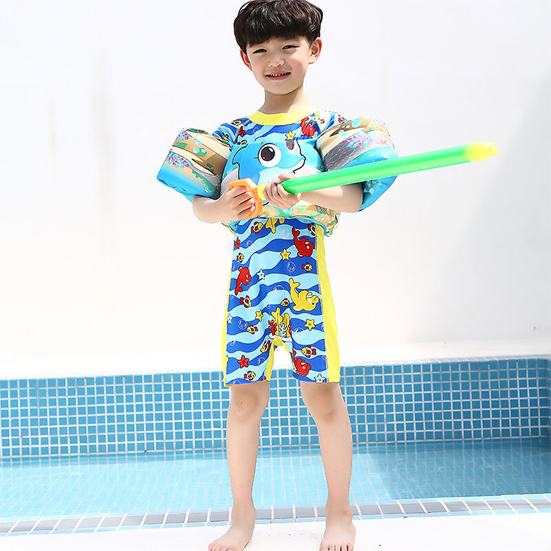 New Baby Swim Rings Puddle Jumper Baby Life Vest Child Life Jacket 2-6 Years Old Boy Girl Children Vest Form Polyester