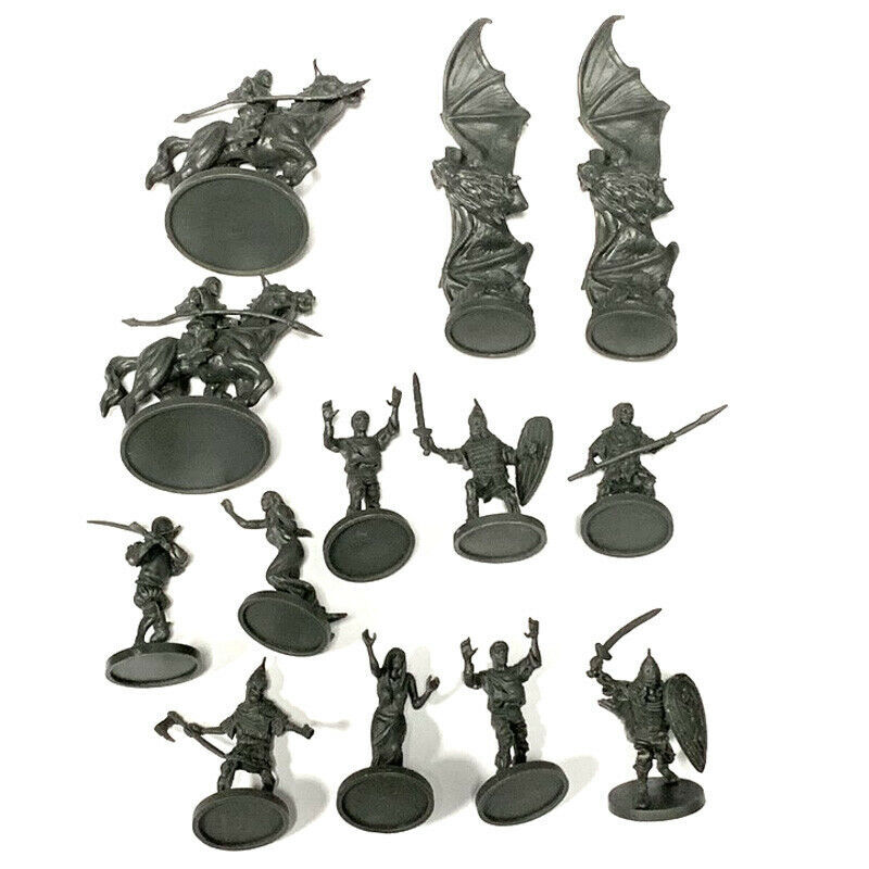 13PCS/Set D & D Dungeons and Dragons Board Role playing Games Miniatures Model Underground City Series Cthulhu Wars Game Figures