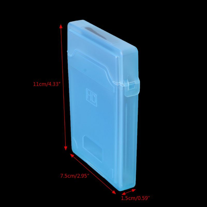 2.5 Cm IDE SATA HDD Hard Disk Drive Protection Penyimpanan Kotak Penutup Pelindung