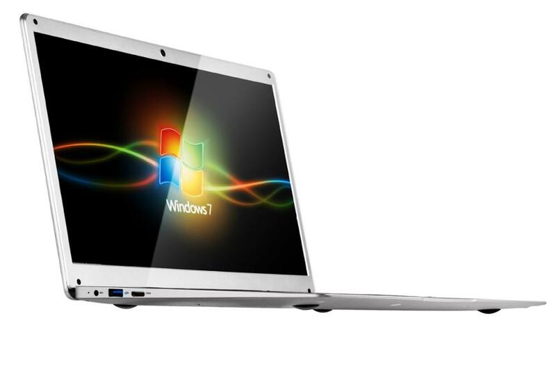 Profesional OEM 15.6 Inch Slim HD Berjalan Cepat Notebook PC 2GB + 32GB Win10 Quad Core Laptop Komputer