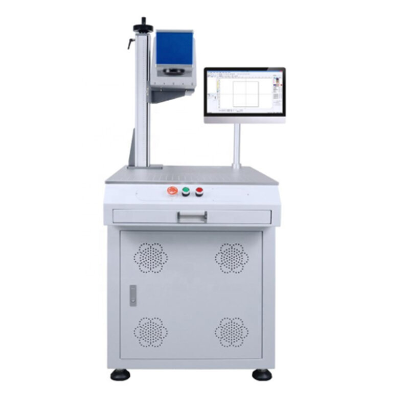 Fibra macchina per marcatura laser desktop macchina per marcatura laser per logo proiettore del gobo lenti engaving anche per la plastica/vetro
