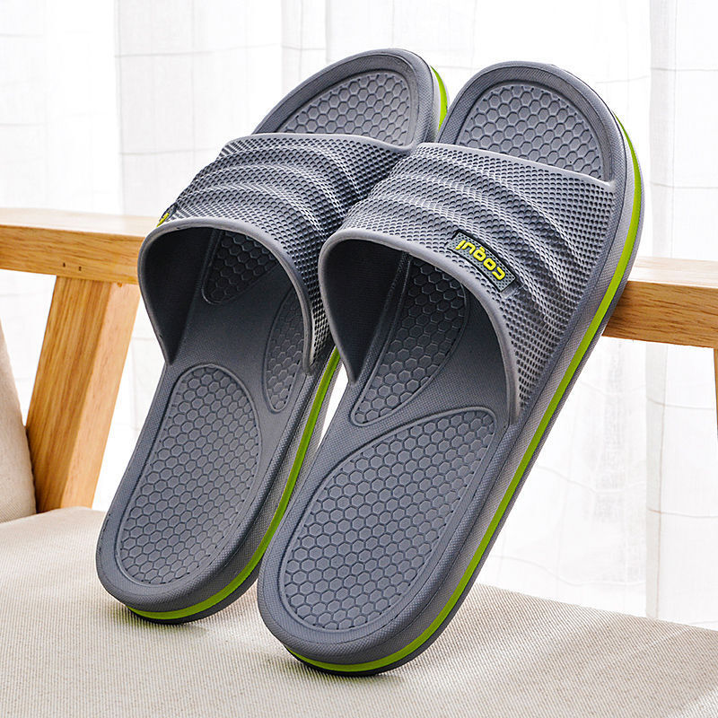Zapatillas de playa para hombre y mujer, chanclas antideslizantes para el baño, exteriores, verano, 2024