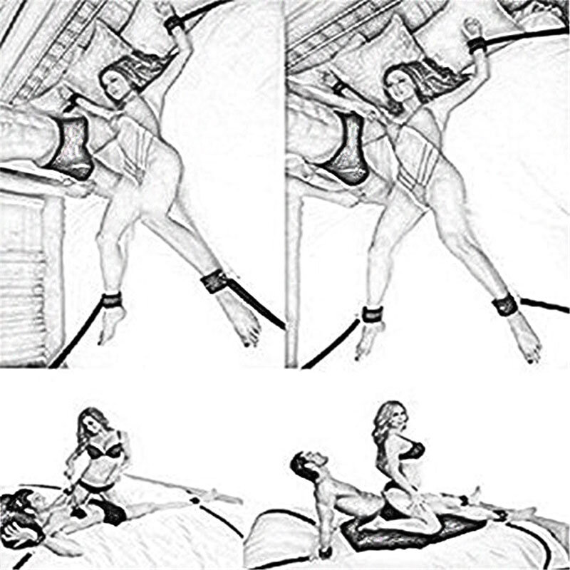 Bondage Bed BDSM Giocattoli Erotici Adulti Donne Giochi Coppie