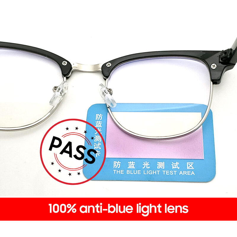 VIVIBEE-Gafas de bloqueo de luz azul Vintage para hombres y mujeres, gafas cuadradas con filtro de rayos, gafas para juegos, marcos negros, gafas para computadora