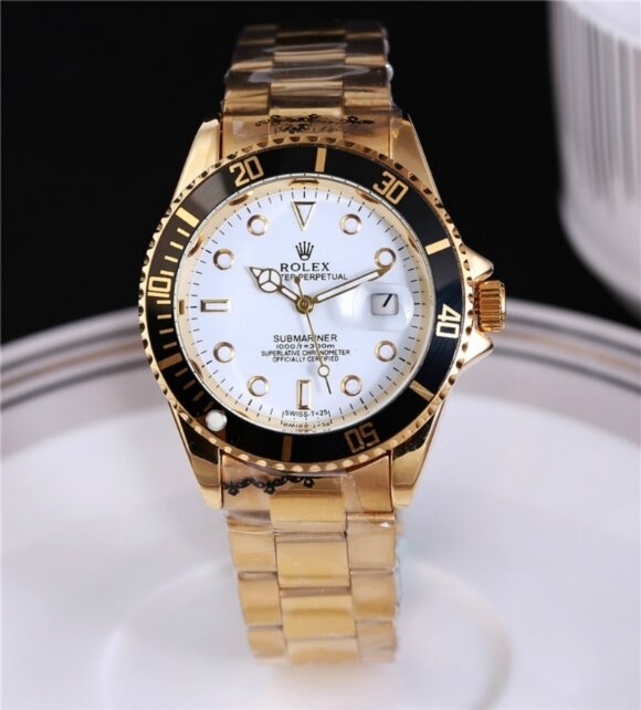 Rolex Nieuwe Hot Hoge Kwaliteit Rolex- Mens Womens Quartz Horloge Fashion Gift Goud Casual Waterdichte Horloges 9999 Bestellingen