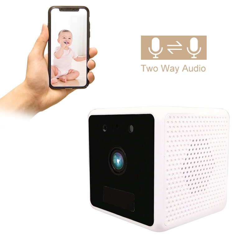 2020 wifi 1080 p ip câmera de 2 vias de áudio visão noturna detecção de movimento cctv fhd câmeras ip indoor segurança em casa monitor do bebê do animal de estimação