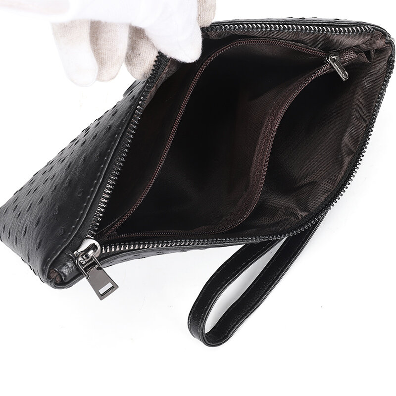 2021 New Design Men's Day Clutch Business Handbag Male Envelop Bag Casual Travel Bag Multi Functional Man's Bag iPad Case