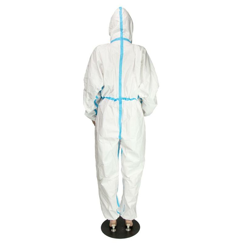 Combinaisons anti-poussière unisexe antistatique Isolation costume non-tissés élastique sécurité travail costume jetable vêtements de protection