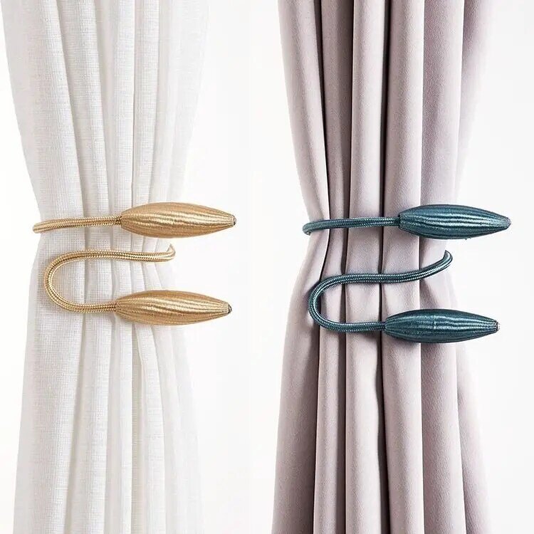 1Pc Gordijn Tieback Hoge Kwaliteit Houder Haak Gesp Clip Polyester Mooie En Mode Decoratieve Thuis Accessorie