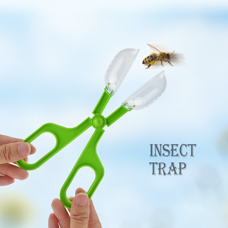 Children's Outdoor Adventure Insect Scissors Clip Insect Trap Crawling Pet Catching Equipement Kids Nature Exploration Toy