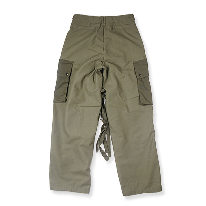 Pantalones de uniforme de algodón puro, color verde militar, para exteriores, M43