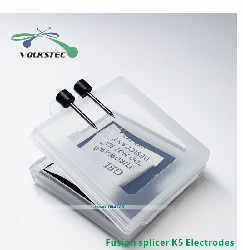 Original VOLKSTEC Electrodes For Splicing Machine T7 splicing 3000 times working Free shipping