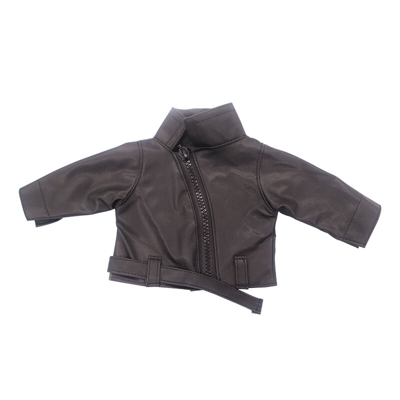 미국 인형 옷 티셔츠 재킷 코트 바지 신발 정장 4 개, 43 cm 인형 및 18 인치 인형 장난감 액세서리, 인형 복장