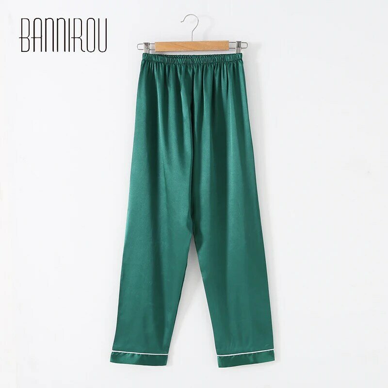 BANNIROU-Conjunto de pijama con estampado para mujer, ropa de dormir femenina de 7 piezas, conjunto de lencería para primavera