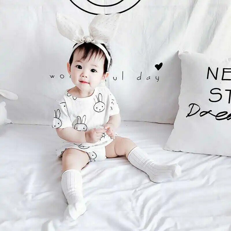2020 summer new baby cute animal suit male and female baby breathable short sleeve two-piece suit