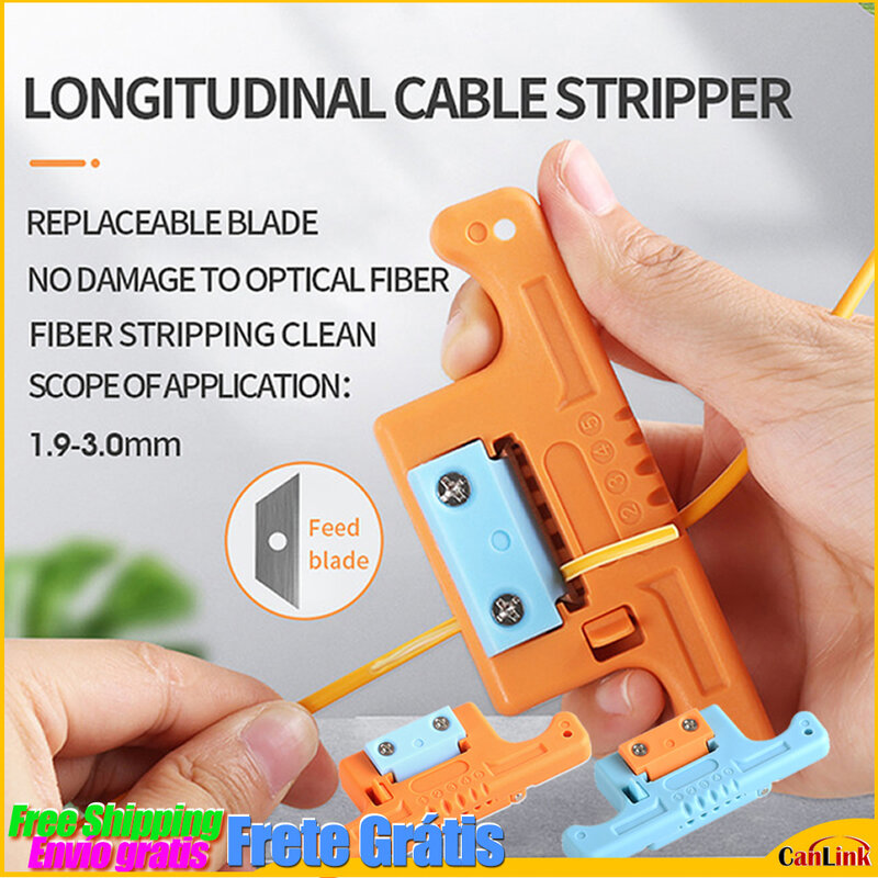 MSAT-05 Stripper Rohr Puffer Mid-Span Access Tool 1,9mm-3,0mm Glasfaser lose Rohr ftth Glasfaser kabel Band Stripper