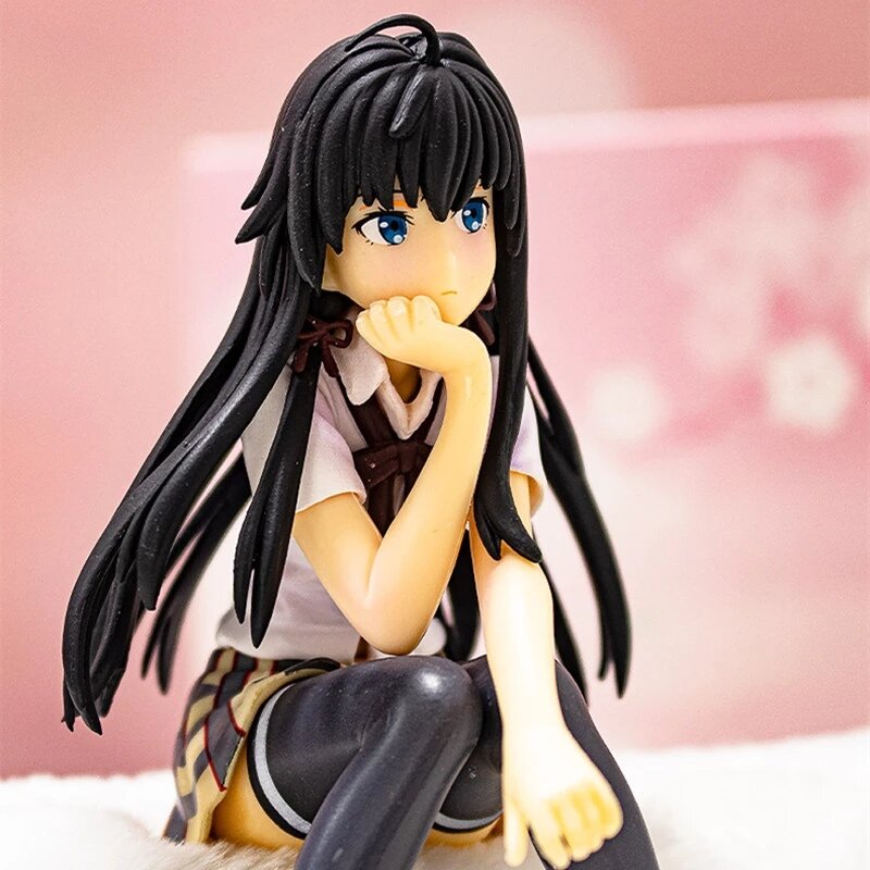 New 13CM Funny Japan Anime Yukino Action Figure Toys My Teen Romantic Comedy SNAFU PVC Toy Collection Hot Toys