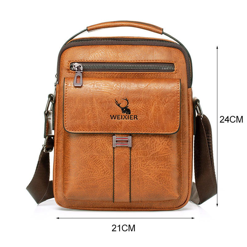 New Men Shoulder Bags Fashion Men's Crossbody Bag Multi-function Man Casual Zipper Handbags Capacity Bag For Male Messenger Bags