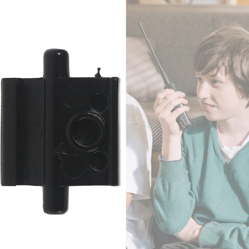 Baofeng-walkie-talkie con botón pulsador, dispositivo de bloqueo de batería Compatible con Baofeng UV-5R, UV 5R, UV-5RA, UV-5RE, serie 5R
