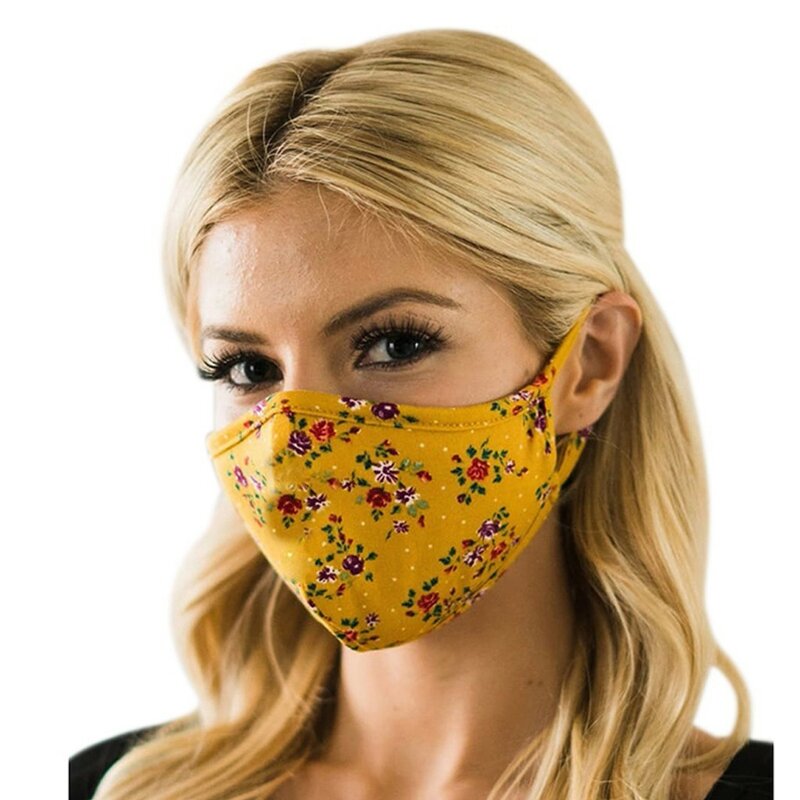 Adulte mode coton visage mascaras respirateur poussière Anti-ultraviolet impression bouche-moufle pour hommes femmes mode couverture Kits de toilette