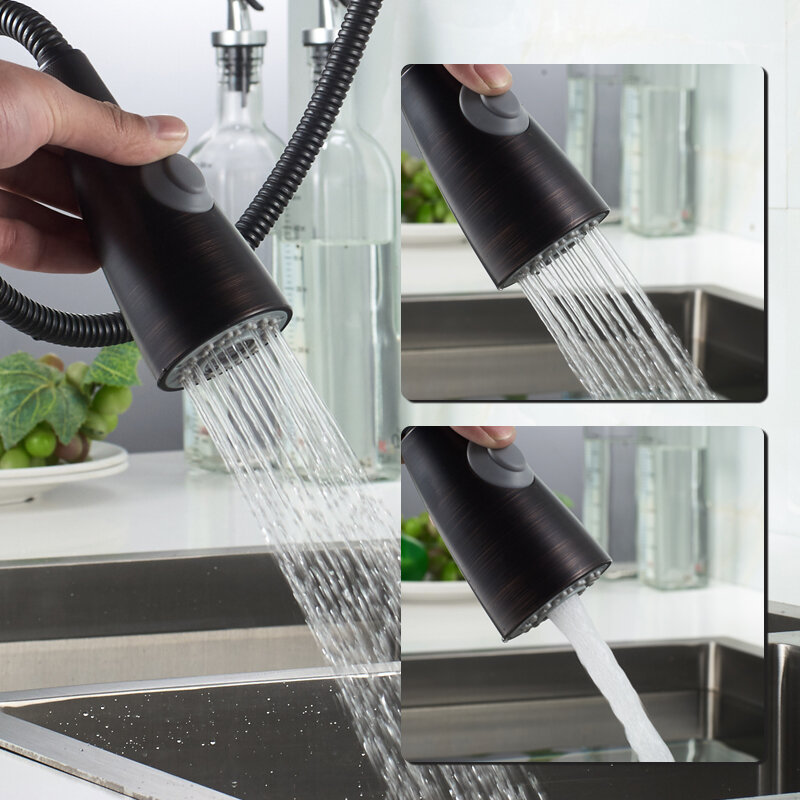 Parti universali del rubinetto dell'acqua della cucina pressione ABS rubinetto della cucina estrarre le parti testa del rubinetto dell'acqua adattatore dell'ugello del rubinetto di risparmio idrico