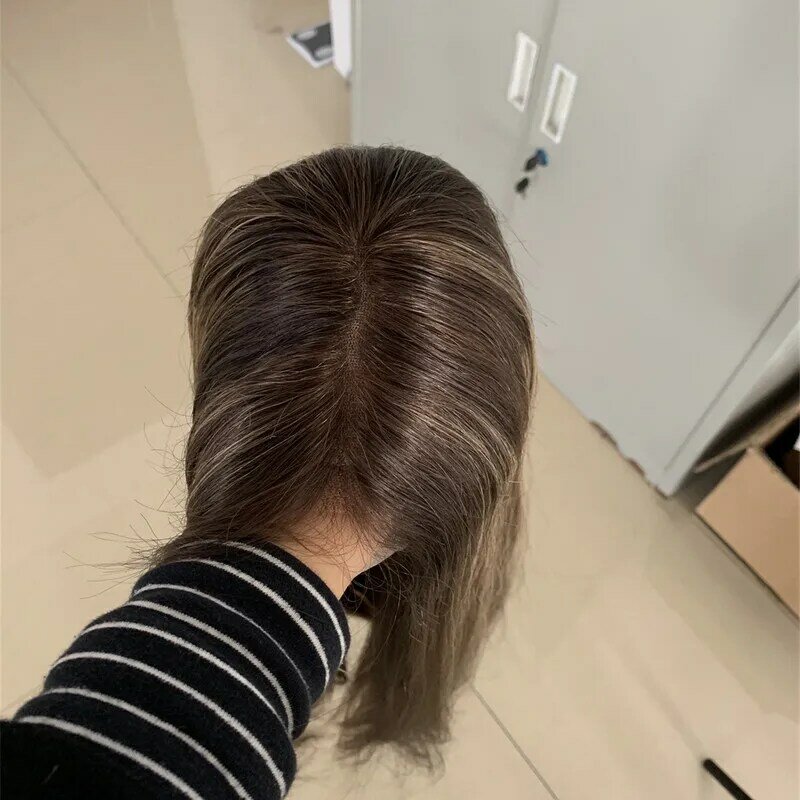 Peruca judaica kosher perucas peruca superior do laço cabelo virgem europeu cor natural onda reta disponível para as mulheres